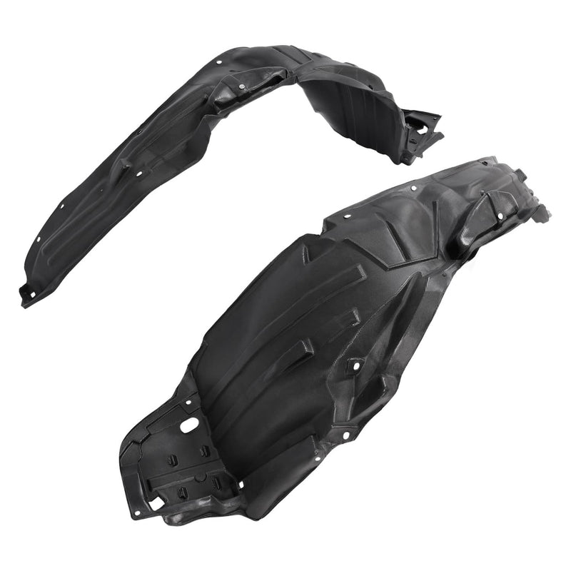 DURAFORCE Front Fender Liner Driver Passenger Side for Honda Fit 07-08 Manual Transmission