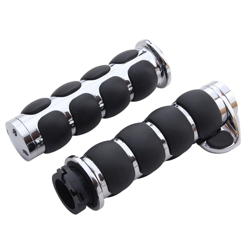 1" Handlebar Hand Grips for Harley Electra Glide Road King Softail FL Dyna