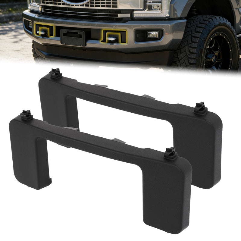 Tow Hook Cover Cap for Ford F250 F350 Super Duty XL XLT 17-22 Pair