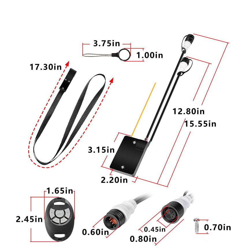 1866155 Control Kit for Minn Kota PowerDrive Trolling Motors Co-Pilot System