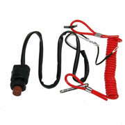 DURAFORCE 63V-82575-00 Kill Stop Switch Safety Lanyard for Yamaha Outboard 6E9-82575-02