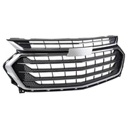 DURAFORCE Chrome Front Bumper Upper+Lower Grille For Chevrolet Chevy Traverse 2018 19-2021