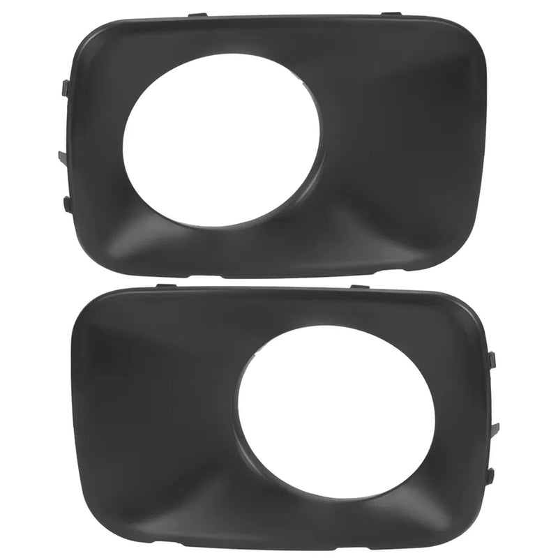Fog Light Trim Cover for Honda Pilot 2009 2010 2011 Black Driver & Passenger