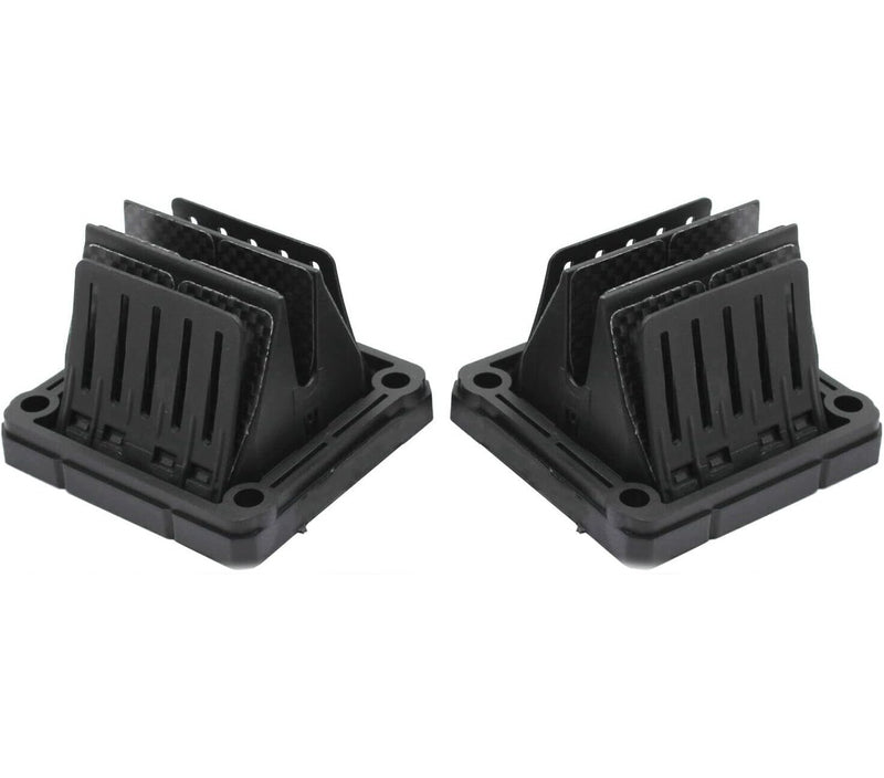 Pair 2 Banshee V Force 4 Reed Valve Cages YFZ 350 for 1987-2006 Yamaha