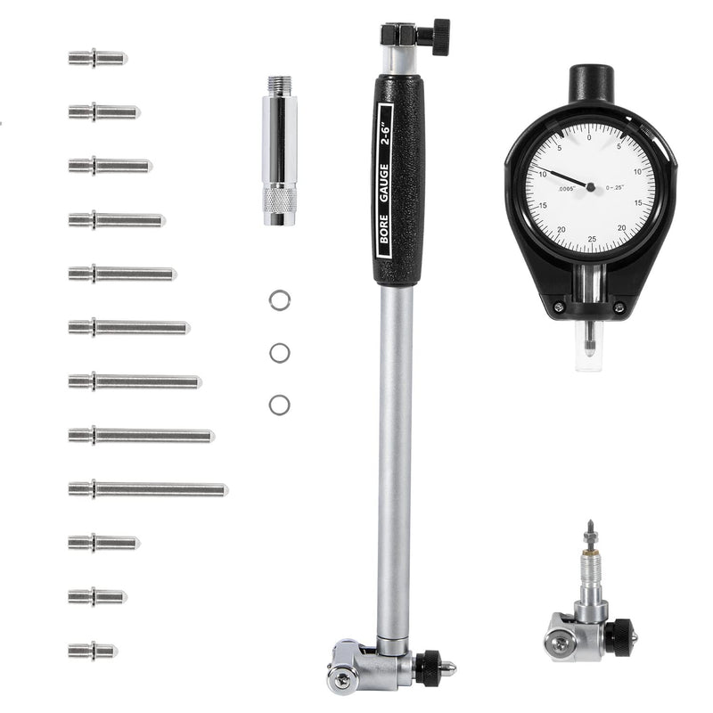 52-646-400-0 Cylinder Dial Indicator Bore Gauge 1.4" To 6" Measuring Range