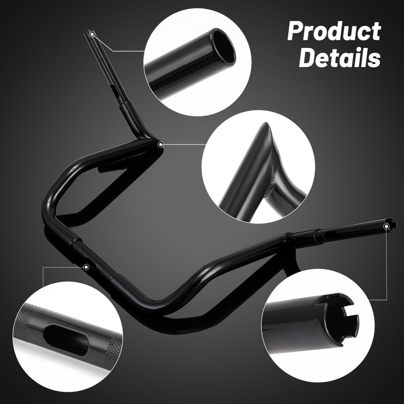 14 Meathook Bar Ape Handlebars for Harley Bagger Electra Glide Street Glide