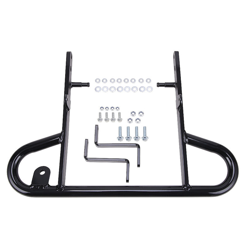 Rear Bumper Grab Bar Aluminum Black for Yamaha Raptor 700 700R ATV 2006-2024