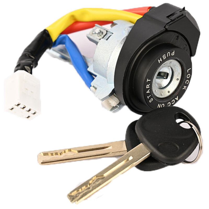 Ignition Lock Cylinder Switch + 2 Keys for Hyundai Sonata 81900-C1B00