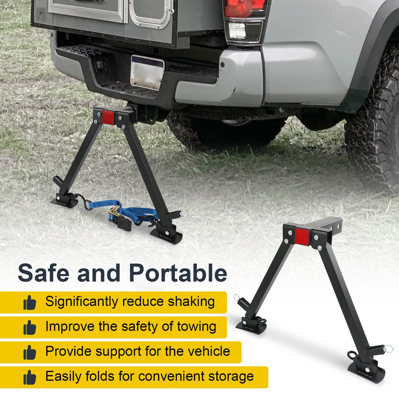 Hitch Mount Stabilizer for 2" Hitch RV Trailer Motorhome Truck 5th Wheel