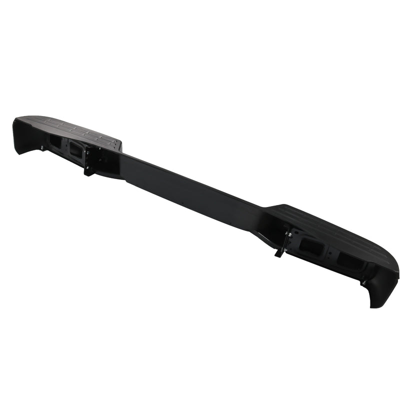 Black Rear Step Bumper Assembly for Nissan NV1500 NV2500 NV3500 2012-2021 Steel