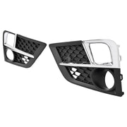 DURAFORCE Front Bumper Fog Lights Chrome Trim Covers for Honda Odyssey 2018-2020 Pair
