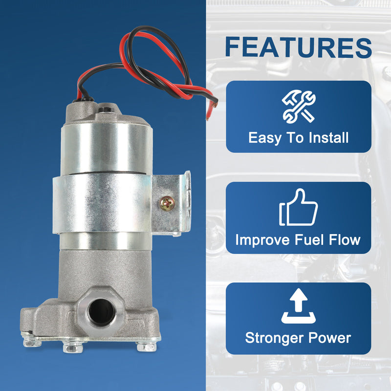 7 PSI Universal High Flow Electric Fuel Pump 97 GPH for Holley Demon Carburetor