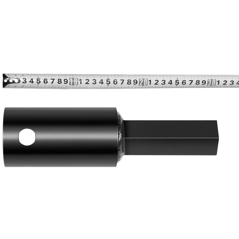 Heavy Duty Auger Adapter 2-9/16" Female Round to 2" Male Hex for Augers