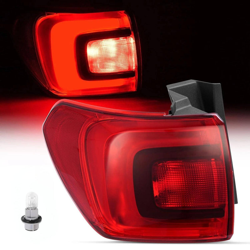 DURAFORCE Left Driver Side LED Outer Tail Light Brake Lamp for GMC Acadia 2017 2018 2019