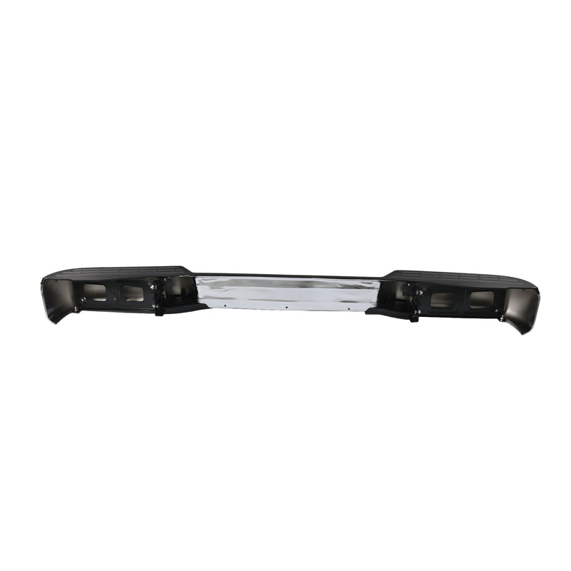 Rear Bumper Assembly for Nissan NV1500 NV2500 NV3500 2012-2021 W/O Sensor Chrome