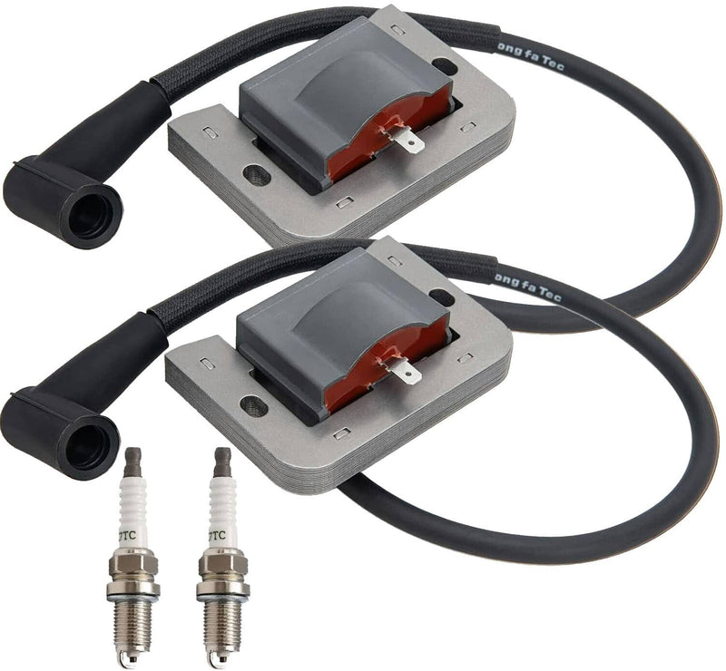 24 584 01-S Ignition Coils with Spark Plugs for Kohler CH25 CV730 CH740