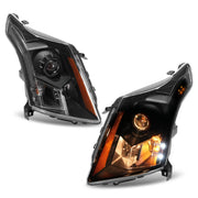 DURAFORCE LED Projector Headlights for Cadillac SRX 2010-2016 Left Right Black