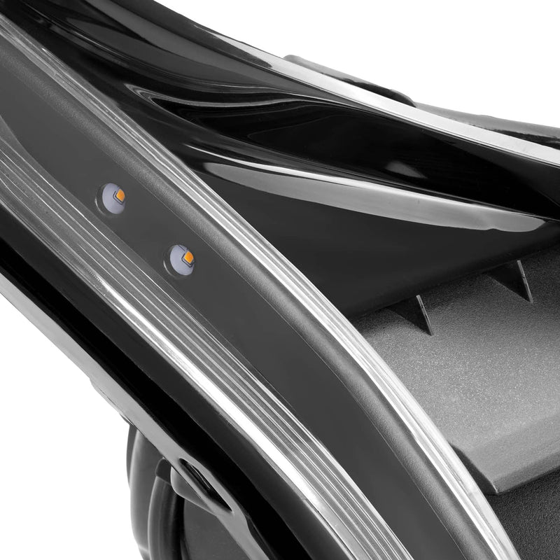 DURAFORCE LED Projector Headlights for Cadillac SRX 2010-2016 Left Right Black