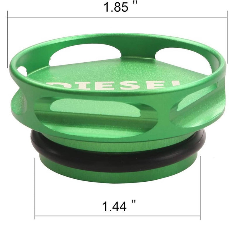 Magnetic Diesel Fuel Cap Aluminum for Ram 1500 2500 3500 2013-2018