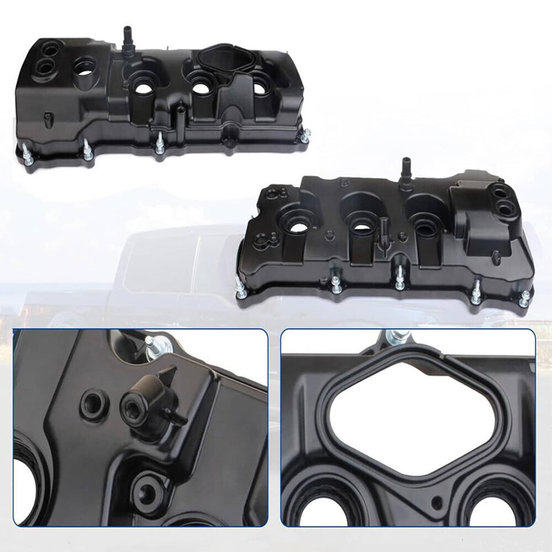 2Pcs Valve Covers Set for Ford F-150 2013-2016 Expedition 15-17 3.5L Turbo