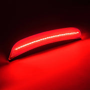 DURAFORCE Clear LED Rear Red Side Marker Lights Lamps for Chrysler 300 300C 300S 2015-2023