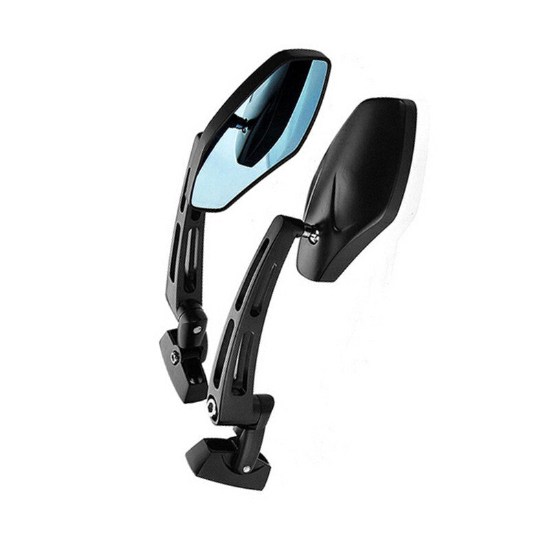 Black Racing Rear View Mirrors Pair for Honda CBR 600 F3 F4i 900 929 954 1000 RR