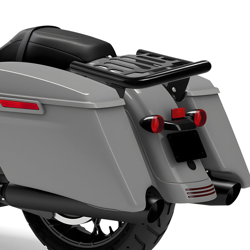 Black Detachable Luggage Rack for Harley Touring 2009-2025 Street Road Glide US