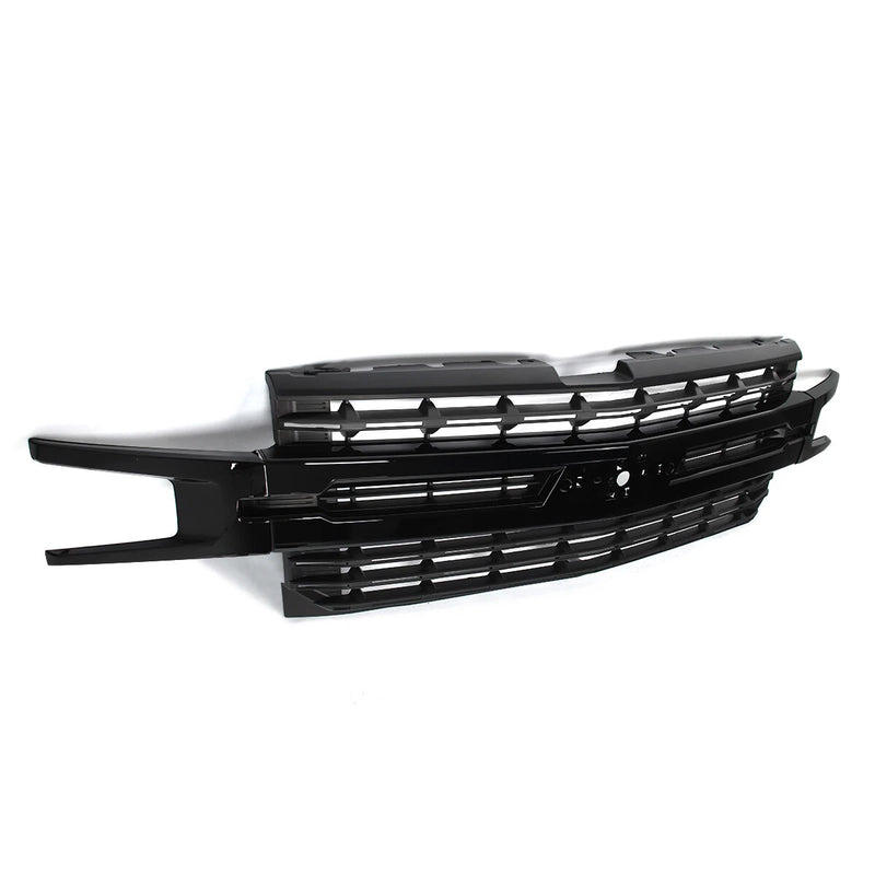 DURAFORCE For Chevrolet Silverado 1500 2019 2020 2021 Front Bumper Grill Gloss+Matte Black