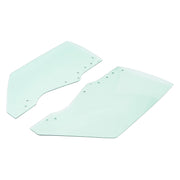 DURAFORCE Quarter Side Window Glass for Chevy Chevelle Malibu 1970-1972 2 Door 4 Pcs
