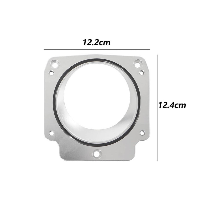 92MM Throttle Body TPS IAC Adapter Plate for Chevy GM LS LS1 LS2 LS7 LSX Gen III