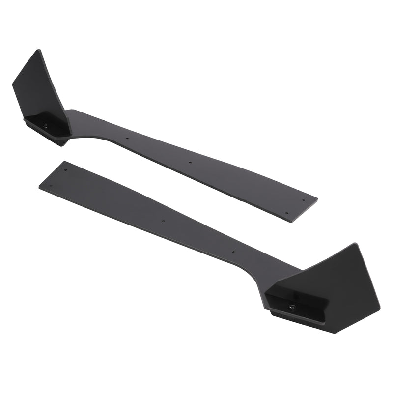 Rear Bumper Diffuser Rear Side Splitter PE for Ford Mustang 2018-2021 19 20