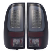 DURAFORCE Black Smoke LED Tube Tail Light Brake Lamp for Ford F150 97-03 F250 F350 99-07