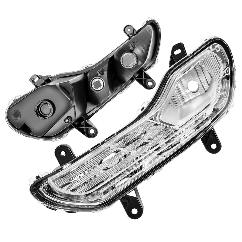 Pair Front Fog Light Bumper Lamps Left Right for Ford Escape Kuga 2013-2016