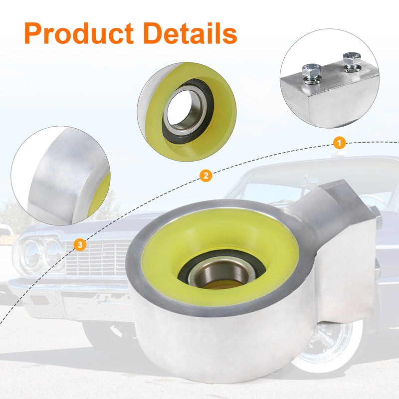 Aluminum Poly Driveshaft Carrier Bearing for 1958-1964 Chevy Impala Heavy Duty