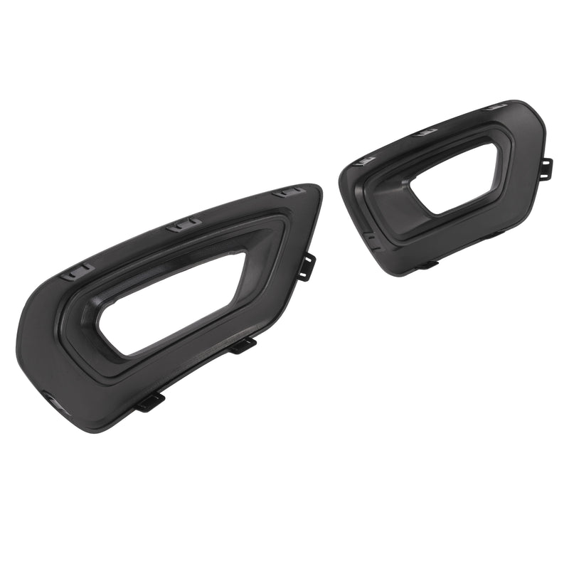 Fog Light Lamp Covers Bezels Black for Ford Transit 2020-25 Van Left Right Side