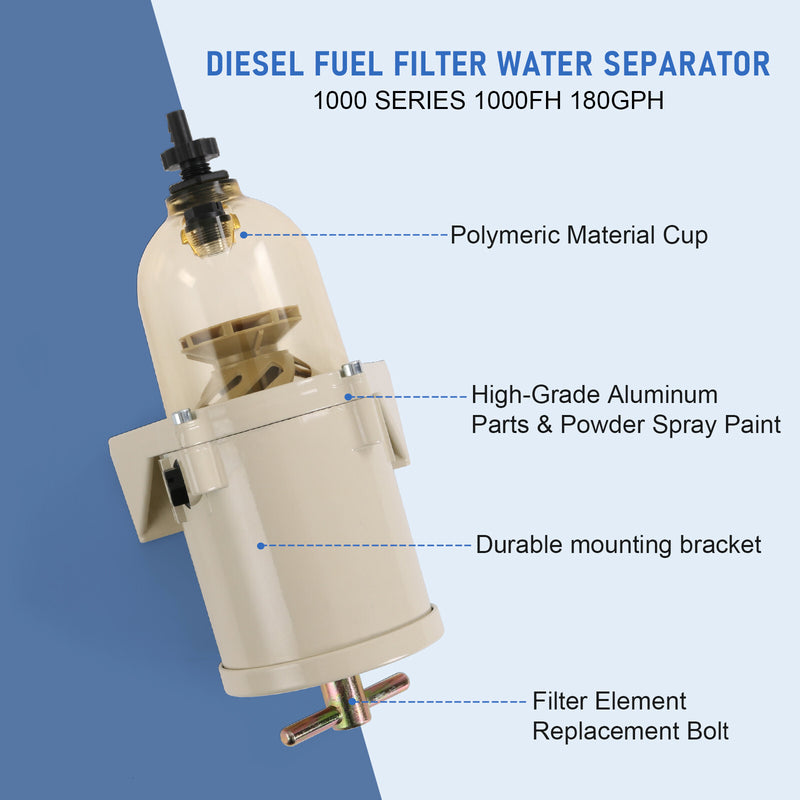 500FG FH Diesel Marine Boat Fuel Water Separator Filter