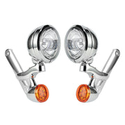 DURAFORCE 4.5" LED Auxiliary Spotlight Passing Light for Harley Street Glide Special FLHXS