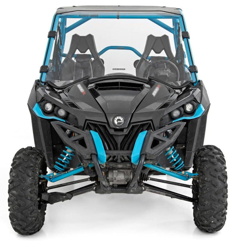 Full Windshield Windscreen Fit for Can Am Maverick 1000 R Max 1000R 2013-2018