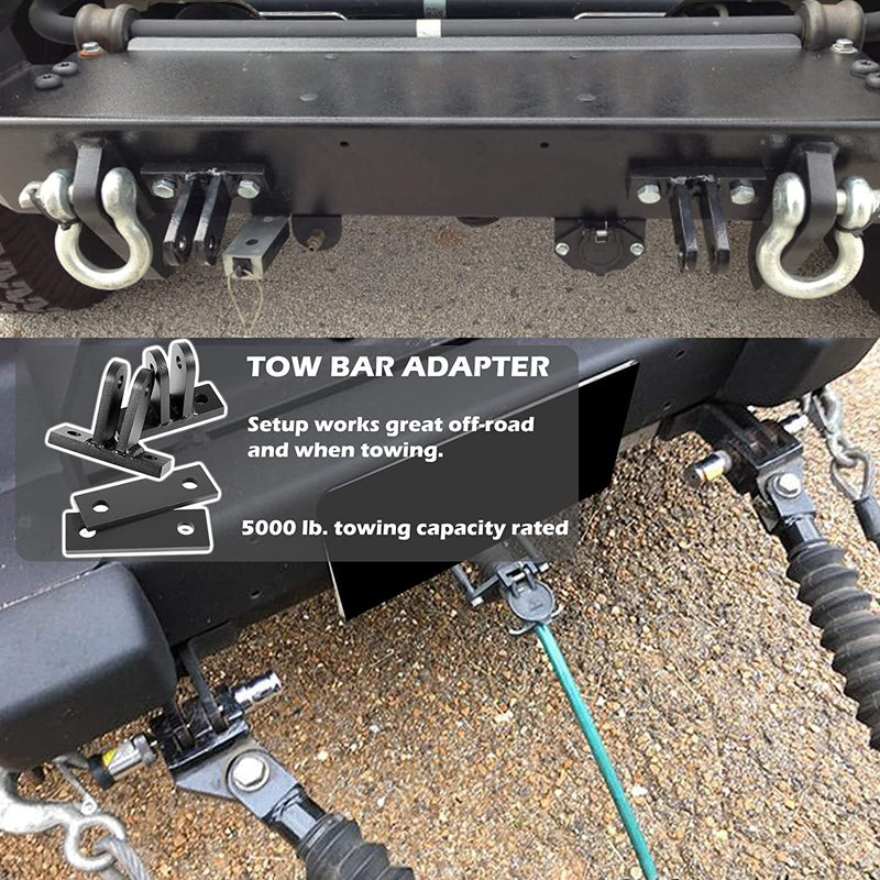 BX88230 Bolt-On Adapter for Blue Ox Class III Universal BX Tab Tow Bar BasePlate