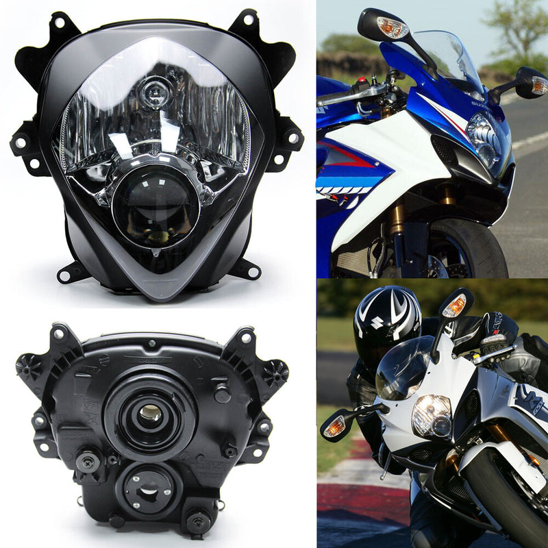 Front Headlight Assembly Headlamp for 2007 2008 Suzuki GSXR 1000 K8