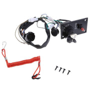 DURAFORCE 37100-96J24 Ignition Key Switch Panel for Suzuki Outboard Single Engine