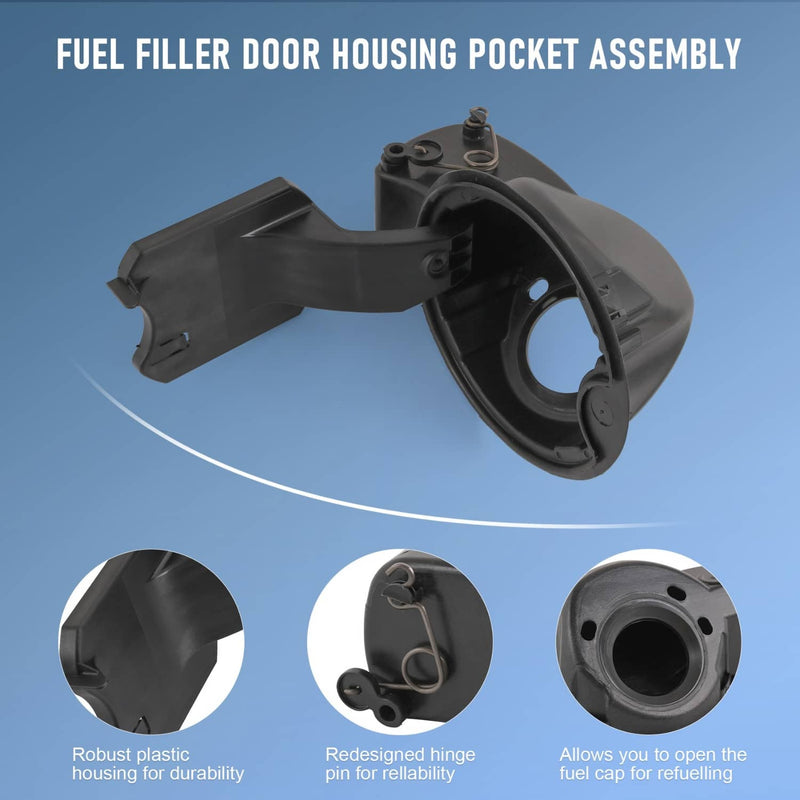 9L3Z9927936B Fuel Filler Door Housing Pocket Assembly for Ford F-150 2009-2014