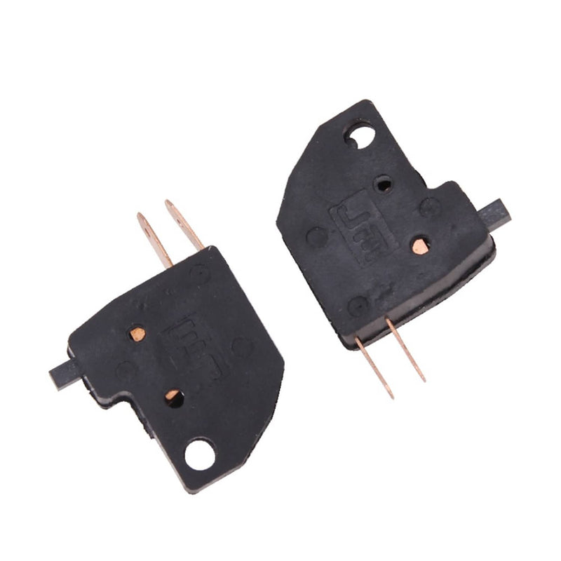 2 Pieces Universal Motorcycle Scooter Brake Stop Light Switch Front Right Lever