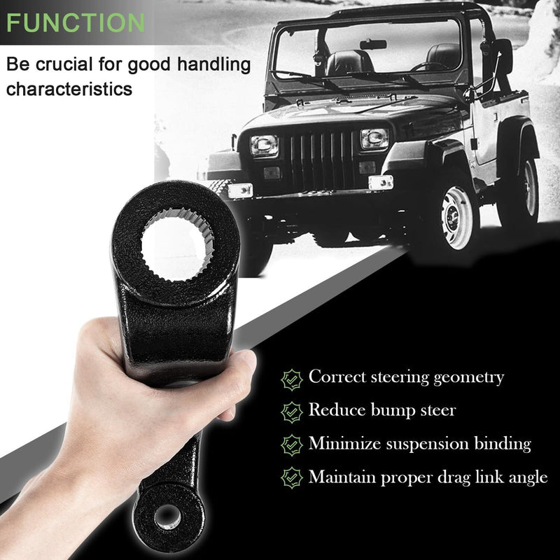 6605 Drop Pitman Arm for Jeep Wrangler YJ TJ XJ MJ 2.5-6 Lift