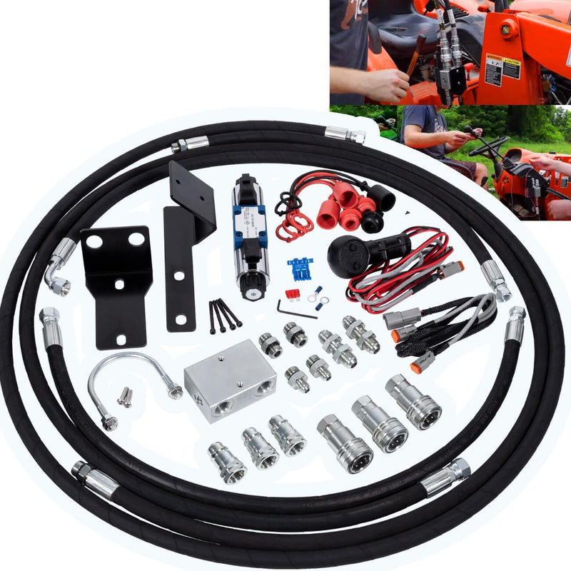 Third Function Valve Kit for Kubota L2501 L3301 L3901 L3200 L3800 Tractors