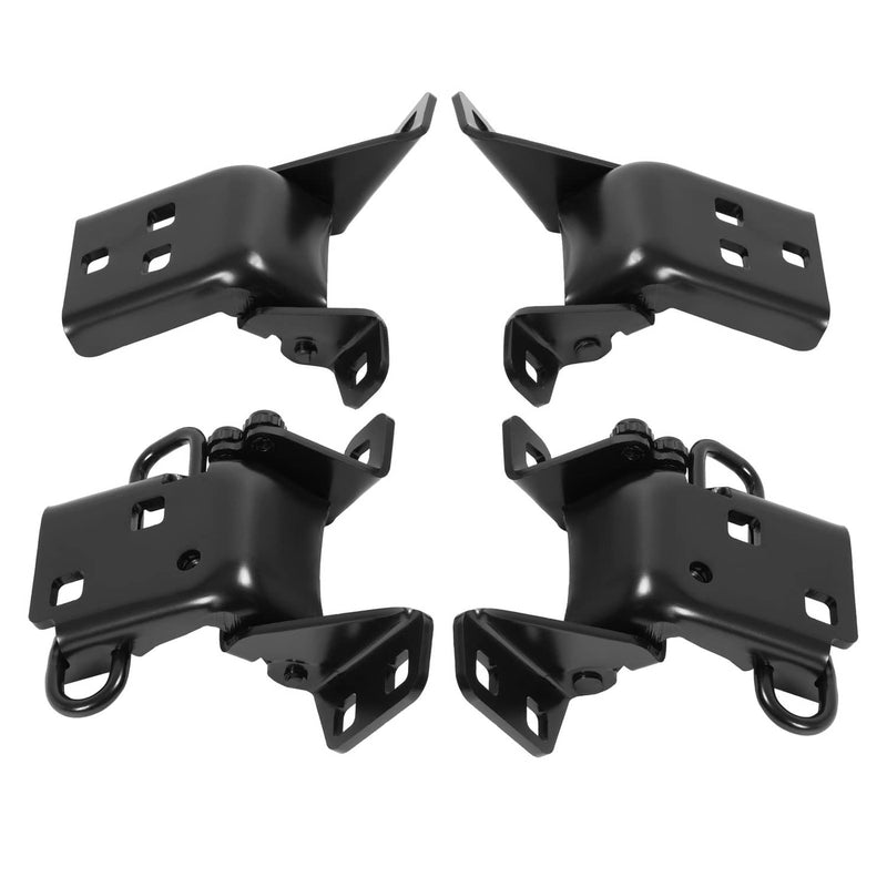 DURAFORCE Door Hinge Set for Chevy/GMC Pickup Trunk Driver Passenger Side 1973-1991