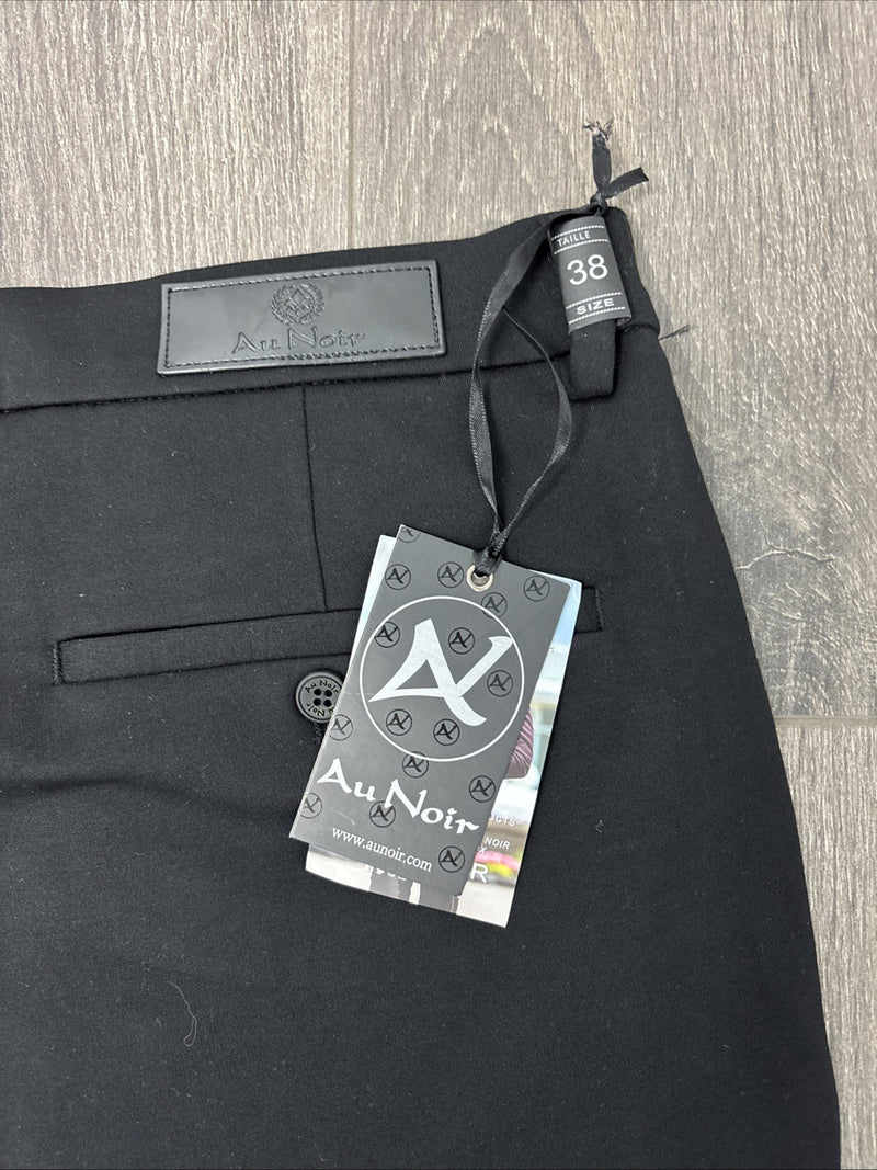 Pants for Au Noir Mens 38 Black Magnum Sophisticated Slack Straight Leg Flex Stretch