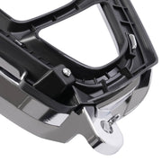 DURAFORCE Passenger Side Chrome Fog Light Trim Bezel Front for Kia Optima 2016-2018