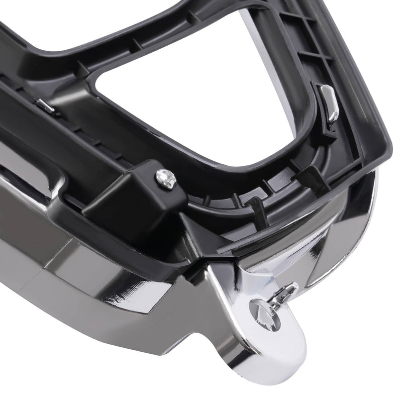 DURAFORCE Passenger Side Chrome Fog Light Trim Bezel Front for Kia Optima 2016-2018