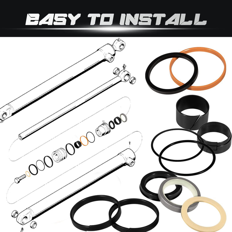1543252C1 G109452 G105548 Hydraulic Cylinder Seal Kit for Case 1.5" Rod 3" Bore